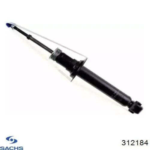 312184 Sachs Амортизаторы задние
