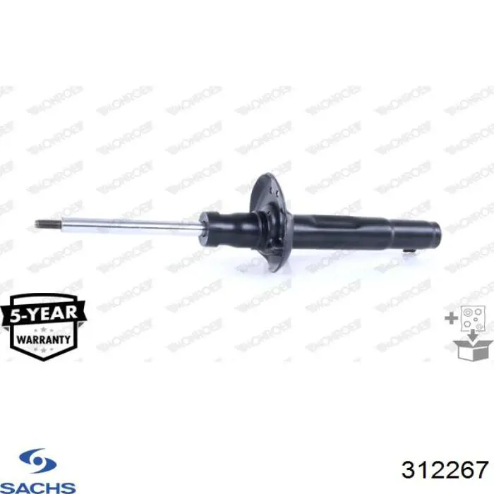 Купить 312267 Sachs Амортизатор передней подвески