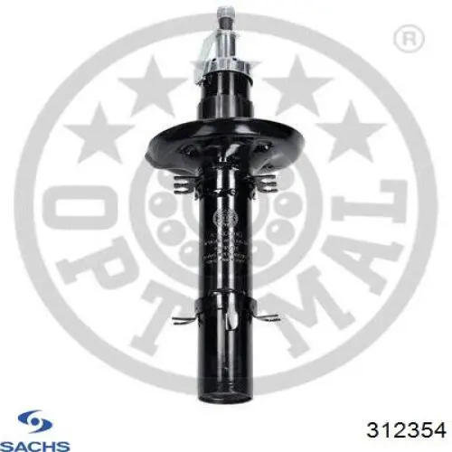 Стойка амортизатора передняя Sachs 312354 цена, от 33.12 USD