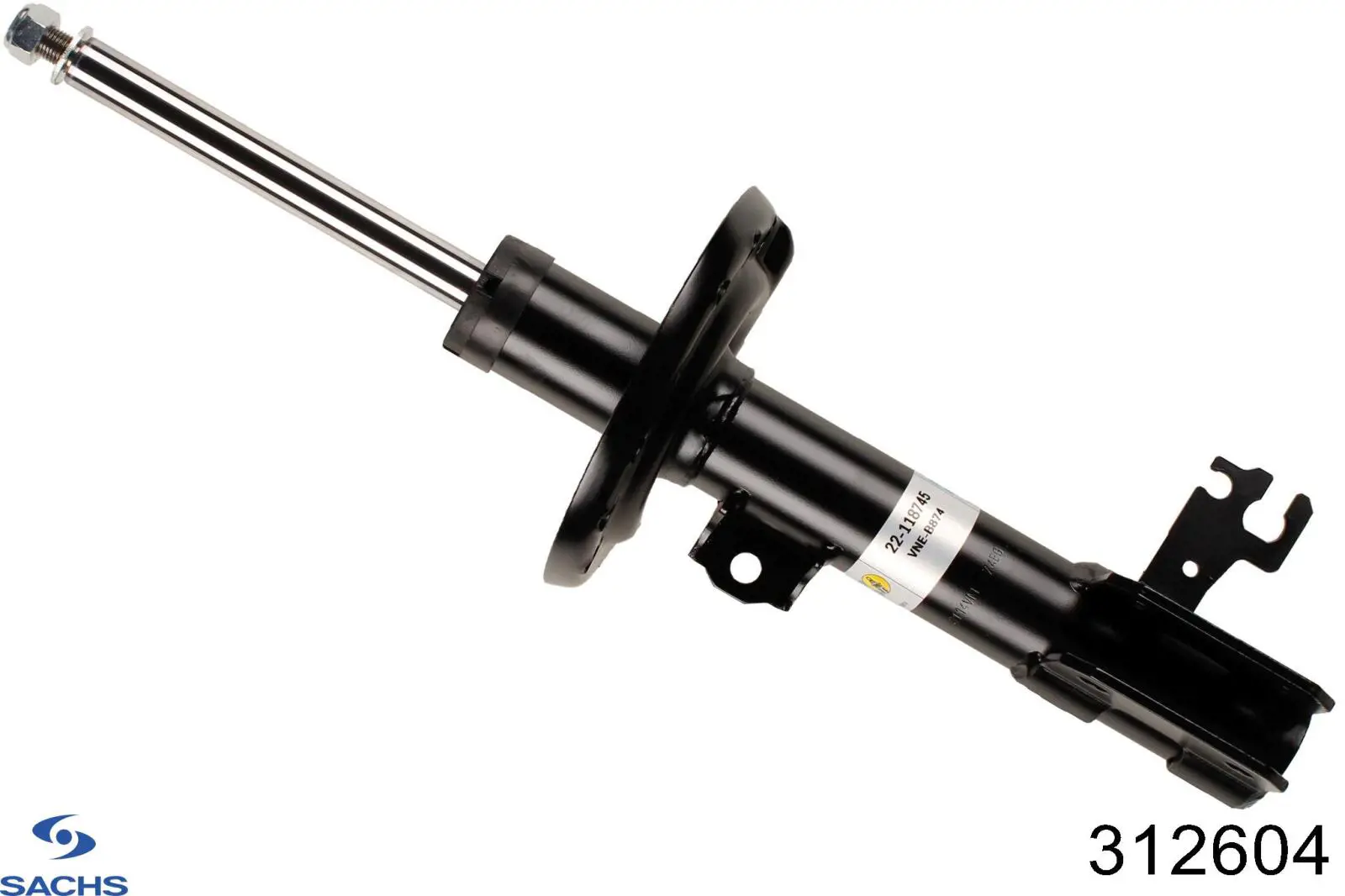 Купить 312604 Sachs Амортизатор подвески передний правый