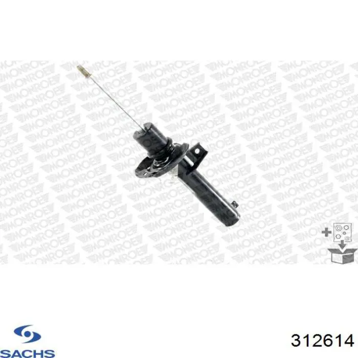 Амортизаторы передние Sachs 312614