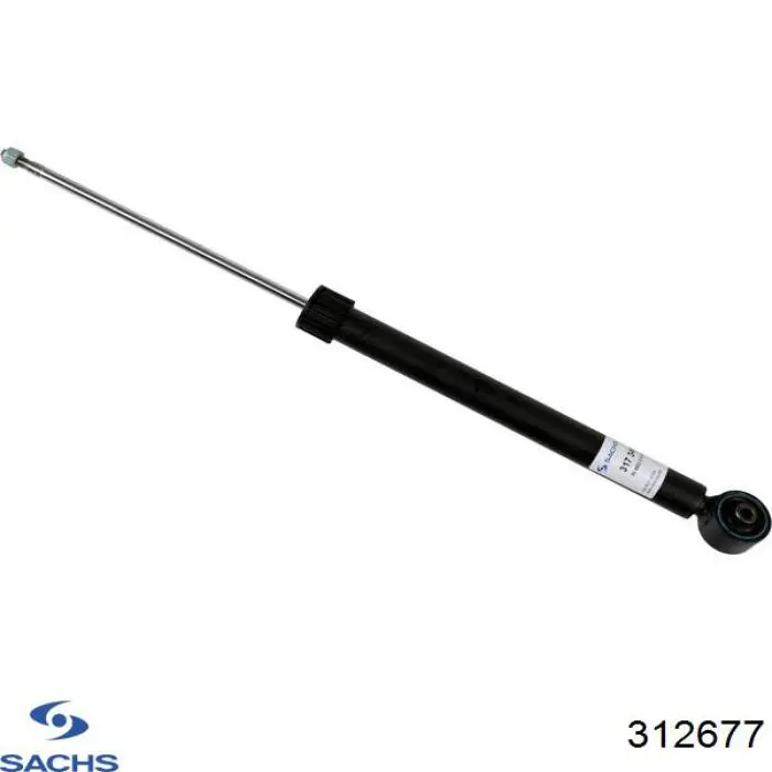 Задний правый амортизатор Sachs 312677