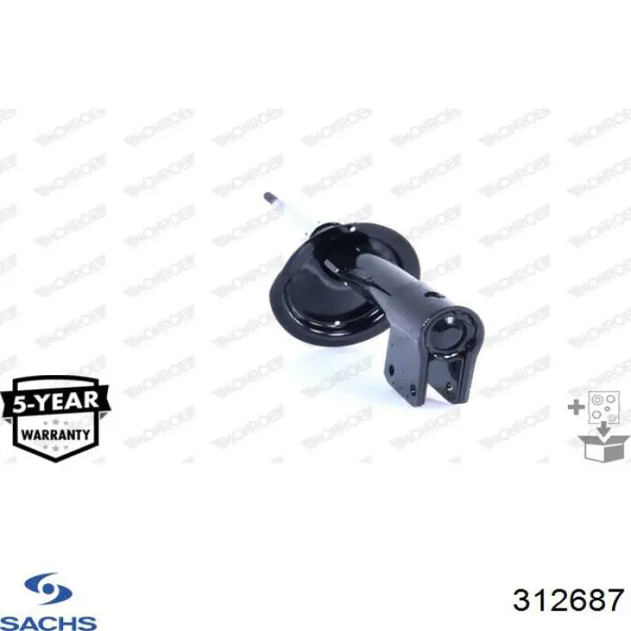 Амортизатор передней подвески левой Sachs 312687 цена, от 72.57 USD