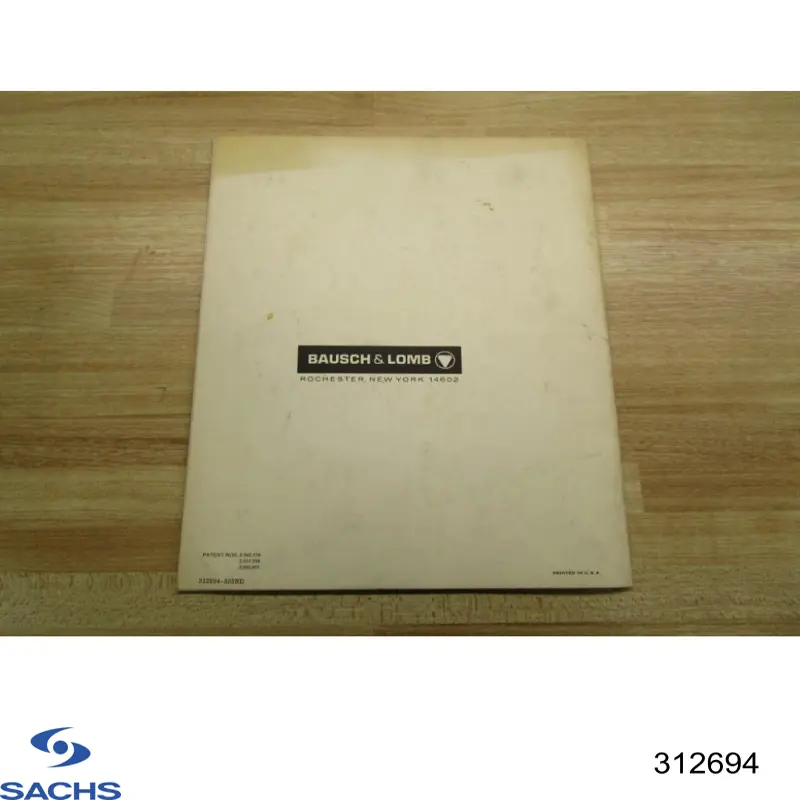 Амортизатор кабины (TRUCK) Sachs 312694 цена, от 112.25 USD