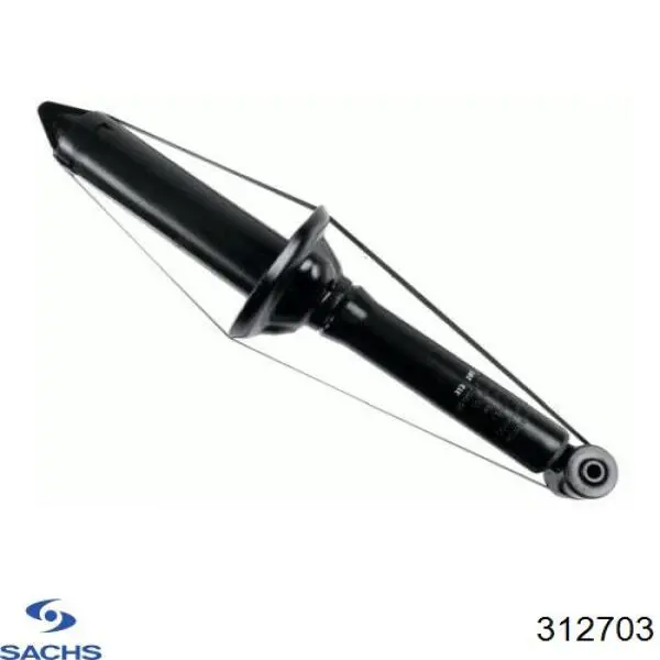 Купить 312703 Sachs Амортизатор задней подвески
