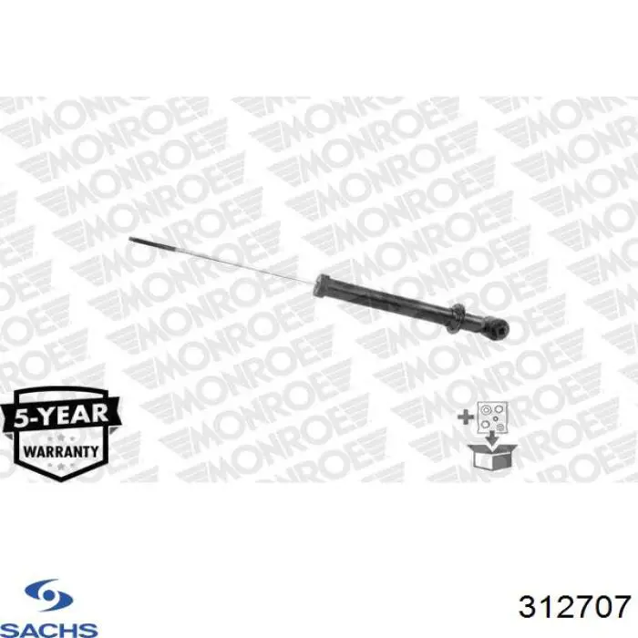 Стойка амортизатора задняя Sachs 312707 цена, от 62.06 USD