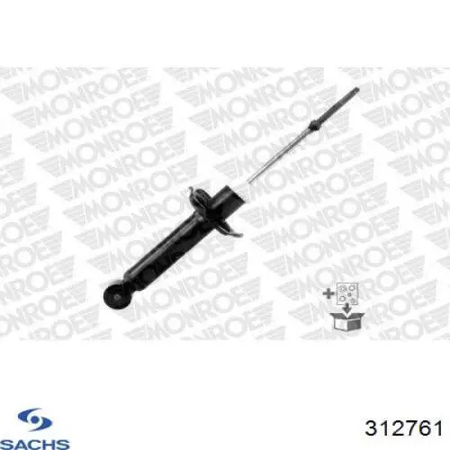 Стойка амортизатора задняя Sachs 312761 цена, от 29.84 USD