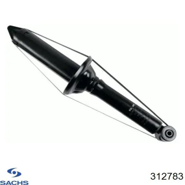 Купить 312783 Sachs Амортизатор задней подвески