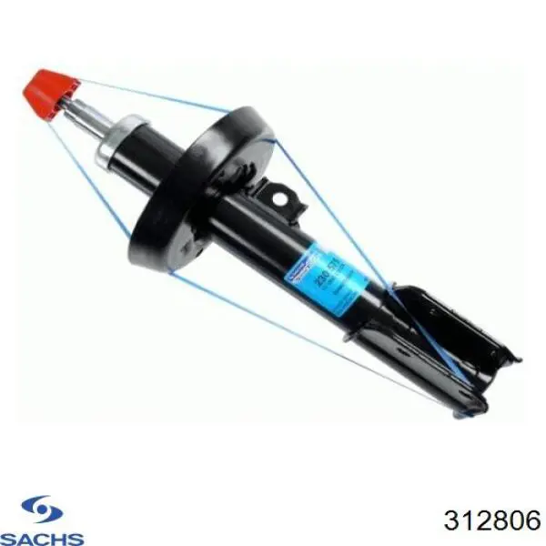 Амортизатор подвески передний левый Sachs 312806 цена, от 39.01 USD