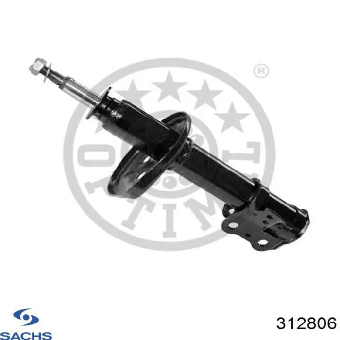 Амортизатор подвески передний левый Sachs 312806 цена, от 39.01 USD