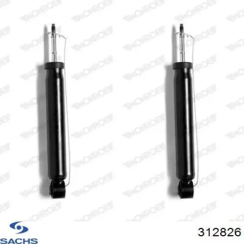 Задний амортизатор Sachs 312826