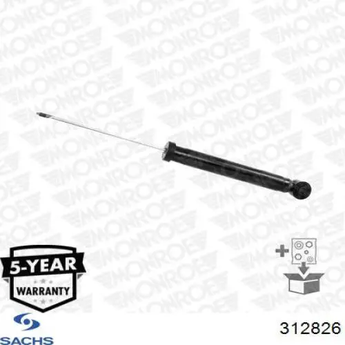Стойка амортизатора задняя Sachs 312826 цена, от 25.31 USD