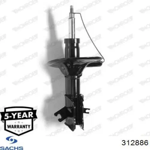 Купить 312886 Sachs Амортизатор подвески передний правый
