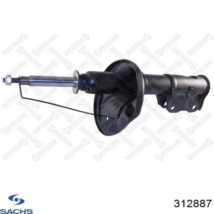 312887 Sachs Амортизатор передний левый