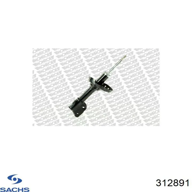Купить 312891 Sachs Амортизатор подвески передний правый