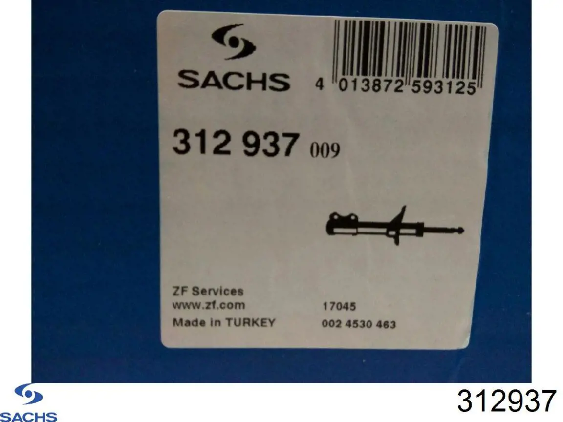 312937 Sachs Стойка передняя