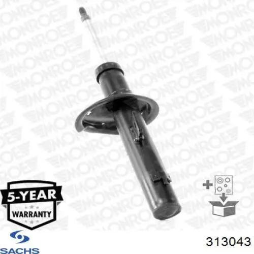 Купить 313043 Sachs Амортизатор подвески передний левый