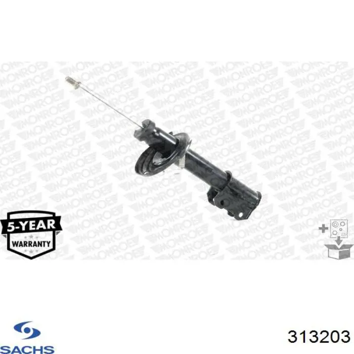 Амортизатор передний правый 313203 Sachs