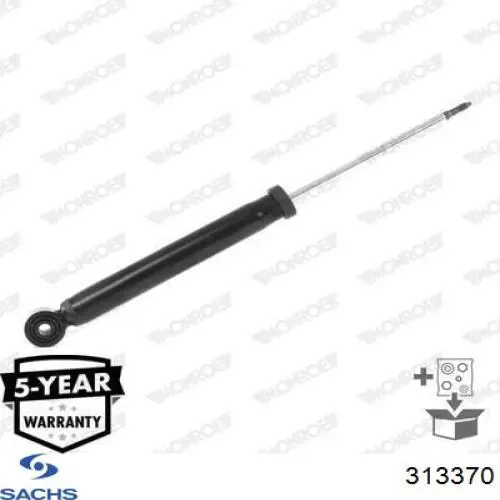Задний амортизатор Sachs 313370