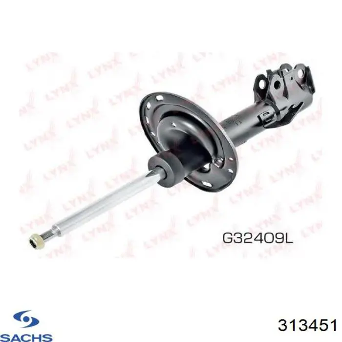 Купить 313451 Sachs Амортизатор подвески передний левый