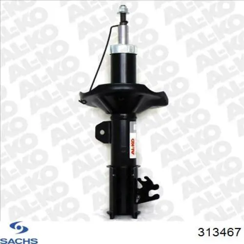 Амортизатор передний правый 313467 Sachs