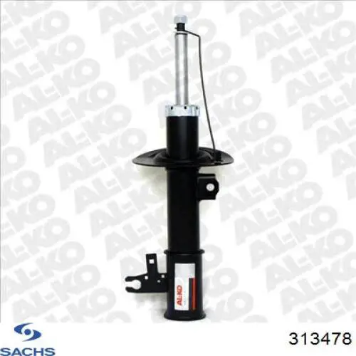 Амортизатор передний правый 313478 Sachs