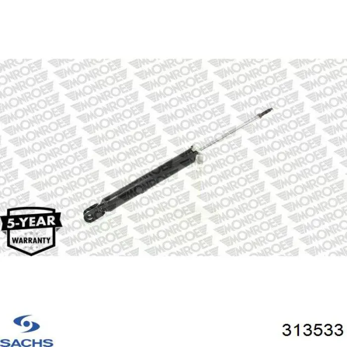 Стойка амортизатора задняя Sachs 313533 цена, от 60.64 USD