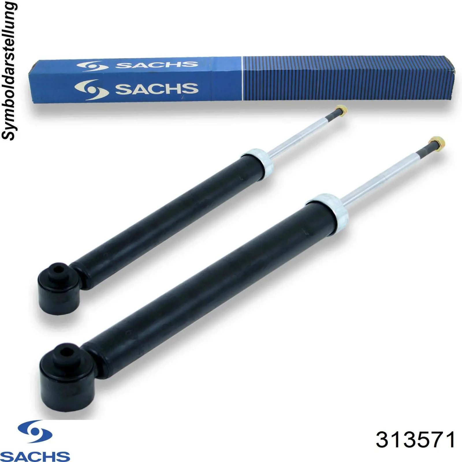 Амортизатор задній 313571 Sachs