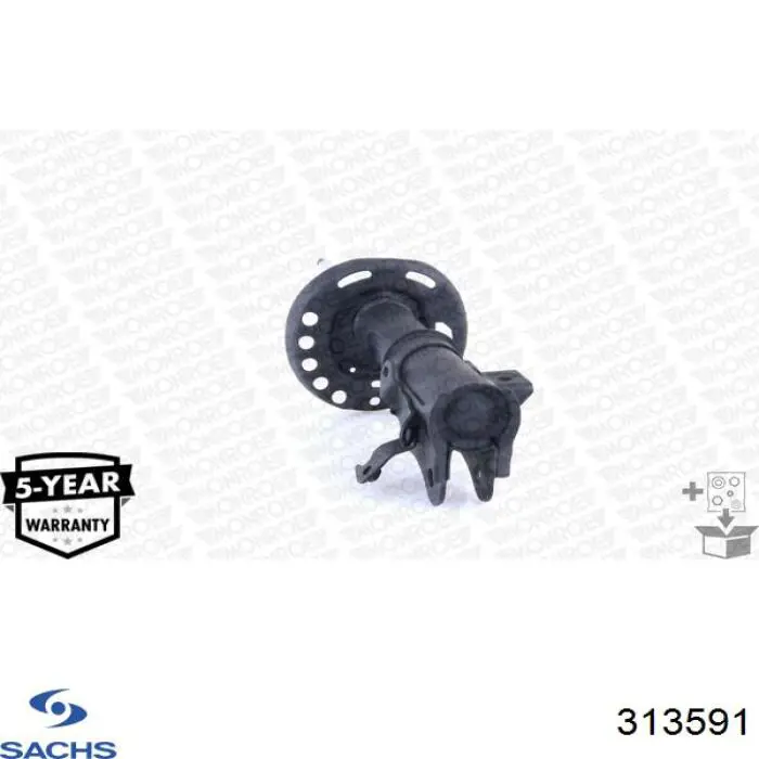 Купить 313591 Sachs Амортизатор подвески передний левый