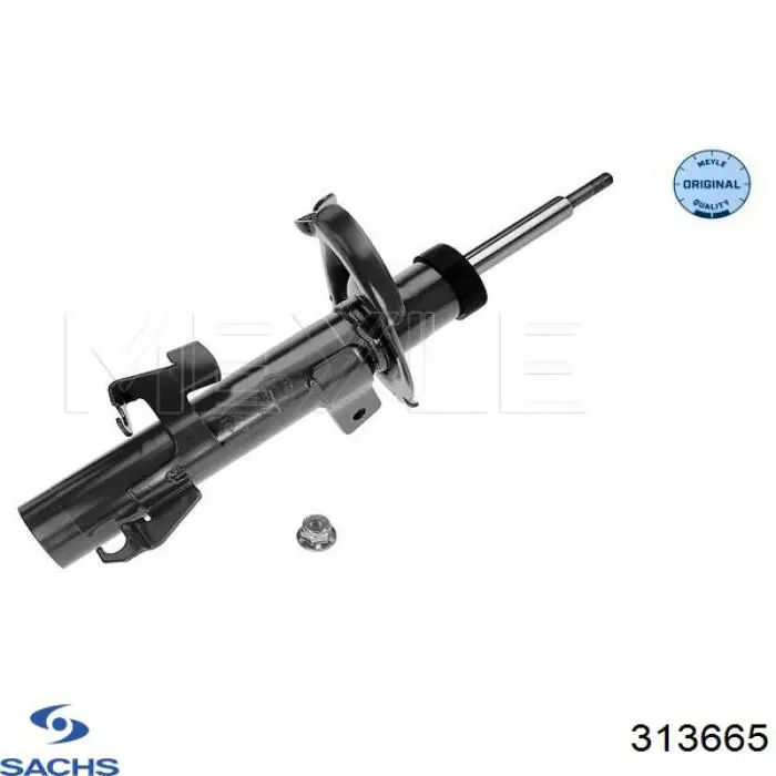 Купить 313665 Sachs Амортизатор подвески передний правый