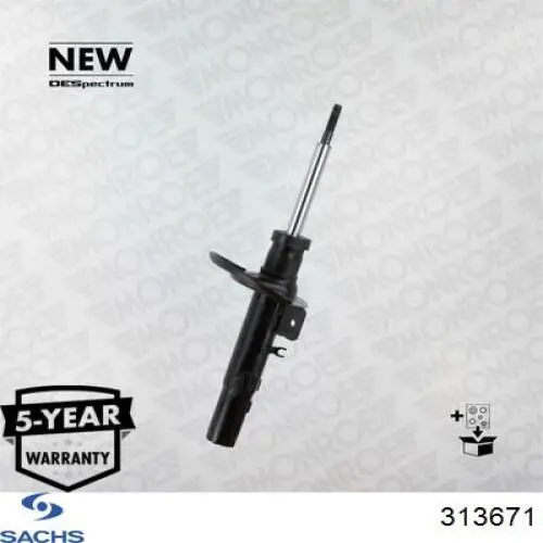 Стойка передняя левая Sachs 313671