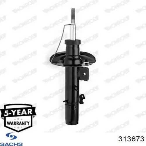 Купить 313673 Sachs Амортизатор подвески передний правый