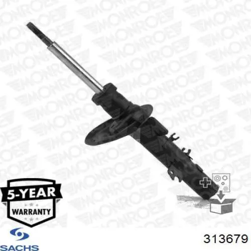Амортизатор передний левый 313679 Sachs
