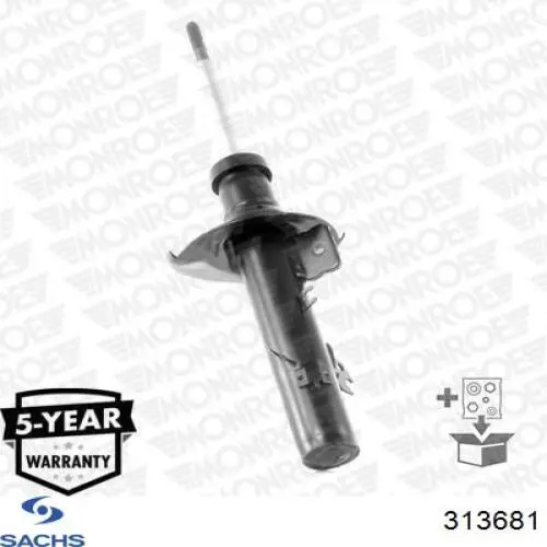 Амортизатор передний правый 313681 Sachs