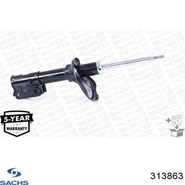 313863 Sachs amortecedor dianteiro direito