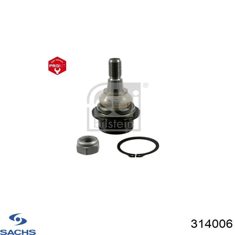 Амортизаторы передние Sachs 314006