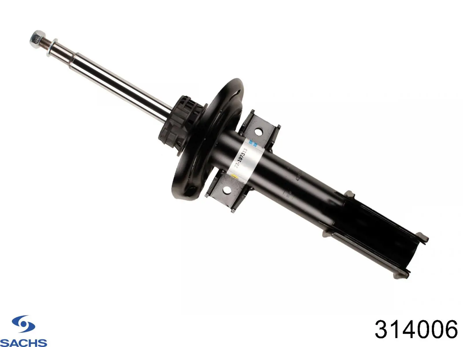Амортизатор передний 314006 Sachs