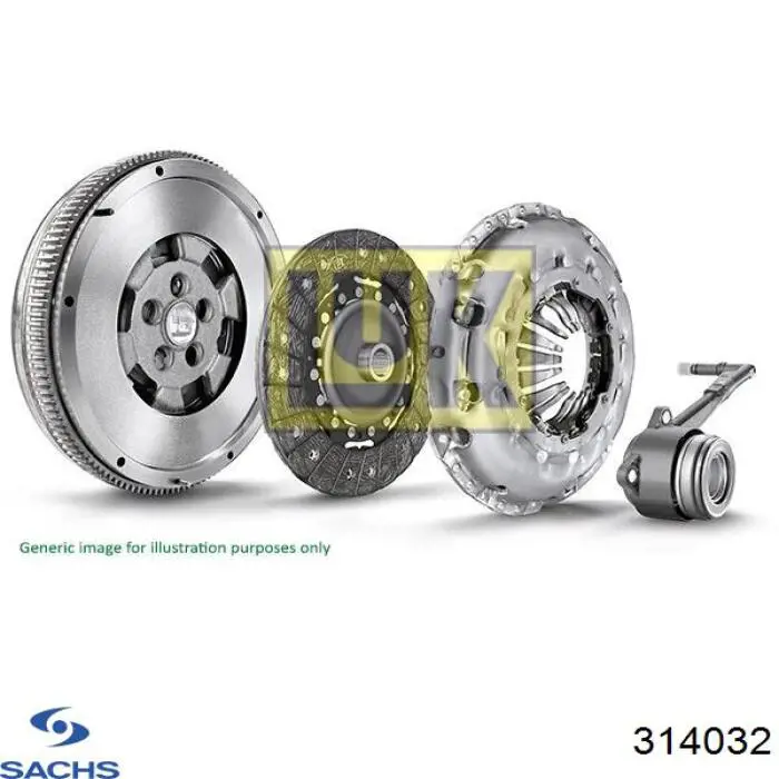 Амортизатор передней подвески левой Sachs 314032 цена, от 92.29 USD