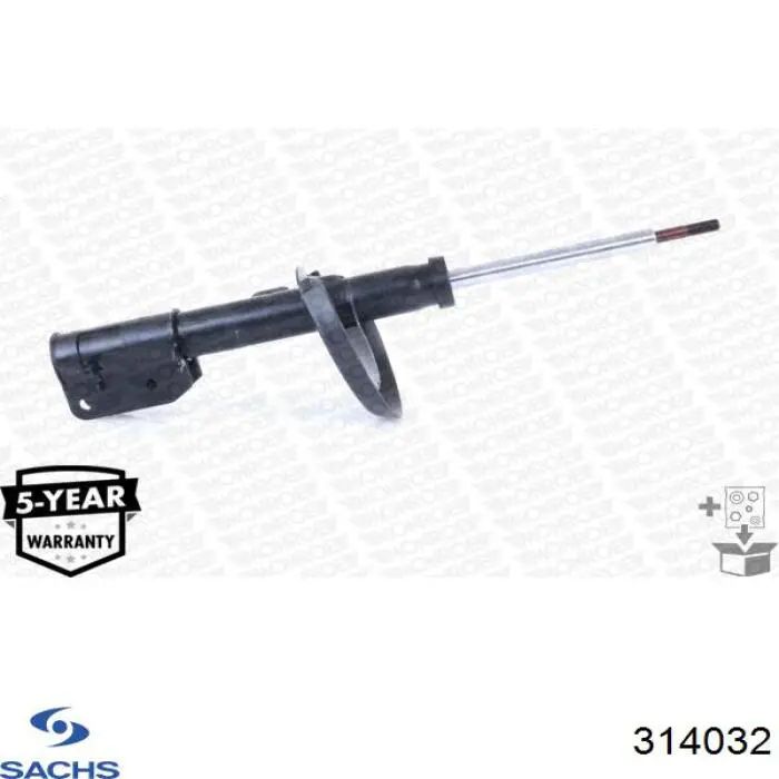 Купить 314032 Sachs Амортизатор подвески передний левый