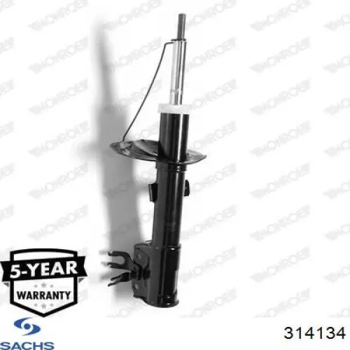 Купить 314134 Sachs Амортизатор подвески передний правый