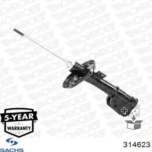 Купить 314623 Sachs Амортизатор передней подвески