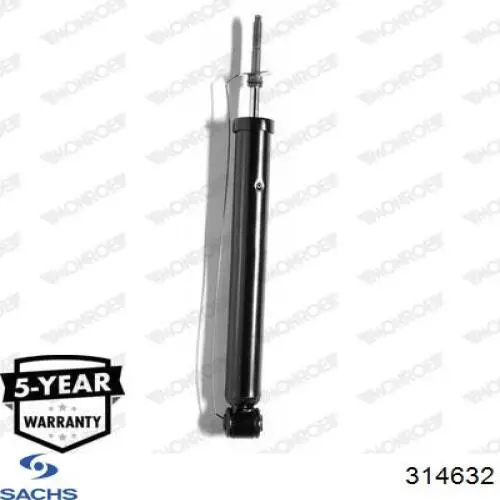 Амортизатор задний, правый Sachs 314632 цена, от 39.08 USD