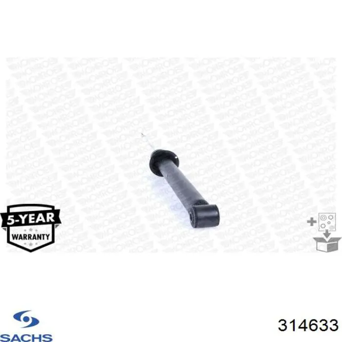 Амортизатор задний 314633 Sachs