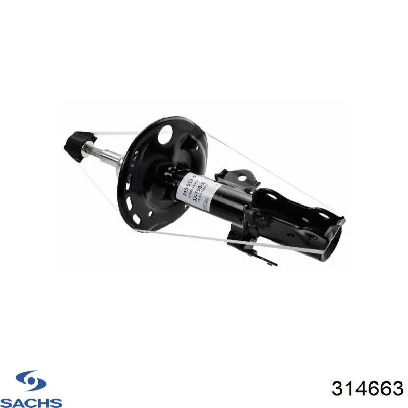 Купить 314663 Sachs Амортизатор задней подвески
