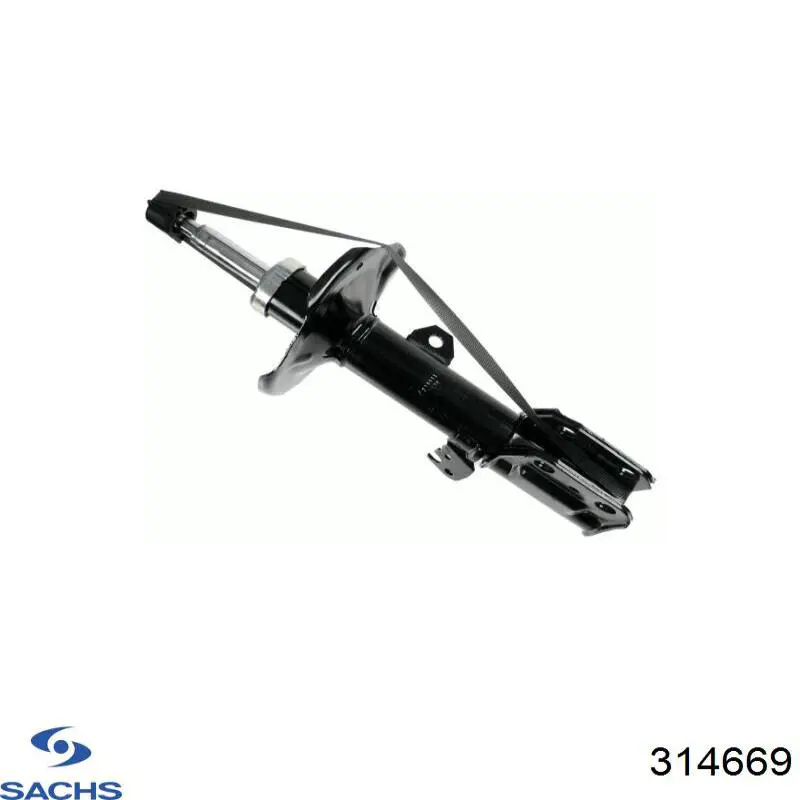 Купить 314669 Sachs Амортизатор подвески передний правый