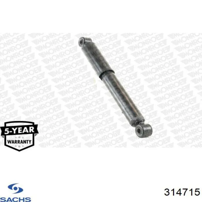 Стойка амортизатора задняя Sachs 314715 цена, от 72.69 USD