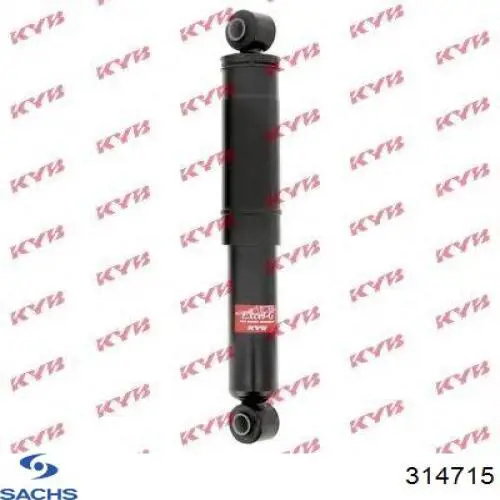Купить 314715 Sachs Амортизатор задней подвески