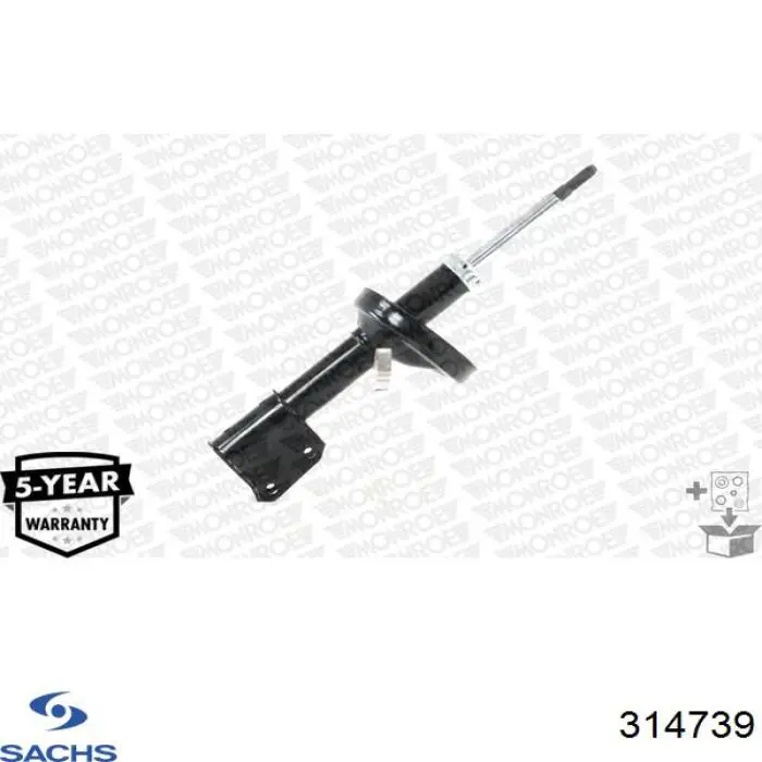 Купить 314739 Sachs Амортизатор передней подвески