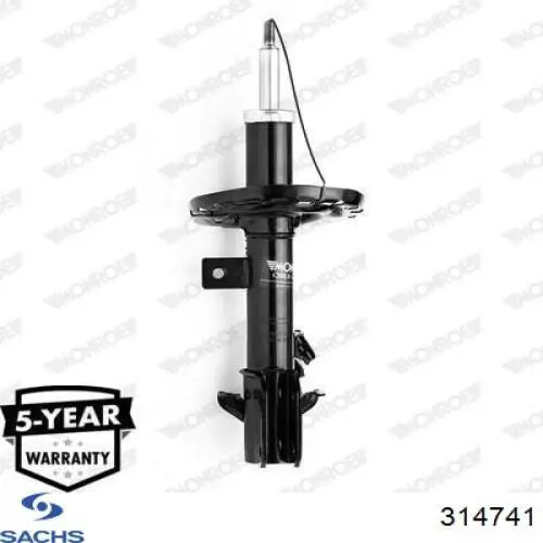 Амортизатор подвески передний левый Sachs 314741 цена, от 61.49 USD