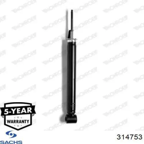 Стойка амортизатора задняя Sachs 314753 цена, от 43.70 USD